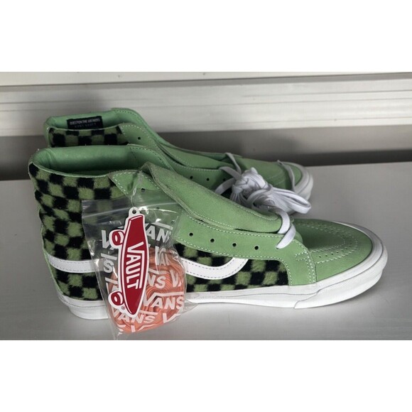 NEW Vans Vault Sk8-Hi LX Concepts Green Black Size 13 Mens US